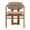 Jovita Outdoor Dining Chair Beige thumbnail 1