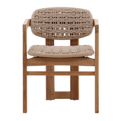Jovita Outdoor Dining Chair Beige