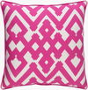 Large Zig Zag Accent Pillow, Decorative Pillow by Surya, 18" length x 18" width thumbnail