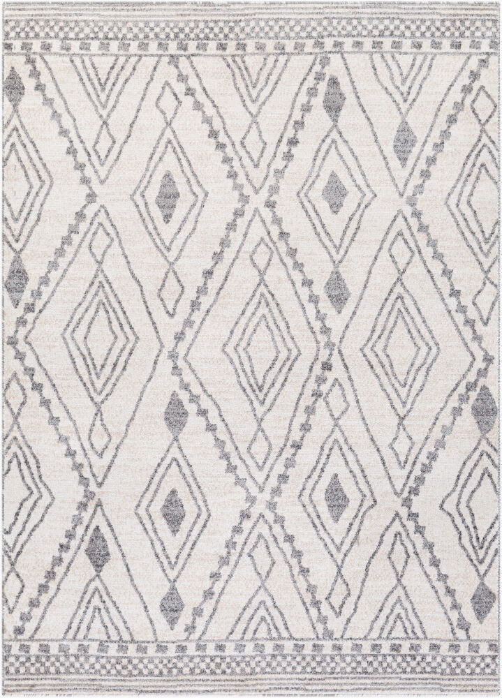 Positano Machine Woven Rug, by Surya, 9'0.27" length x 6'6.74" width