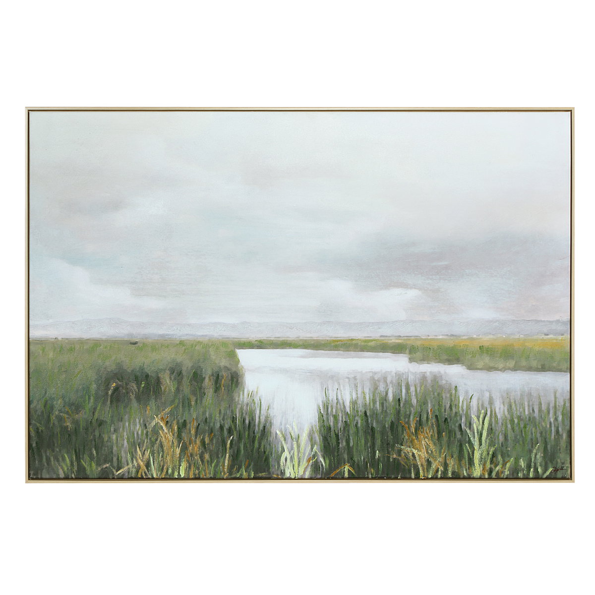 Tallow, Painting by Renwil, 40" height x 1.38" depth View 1