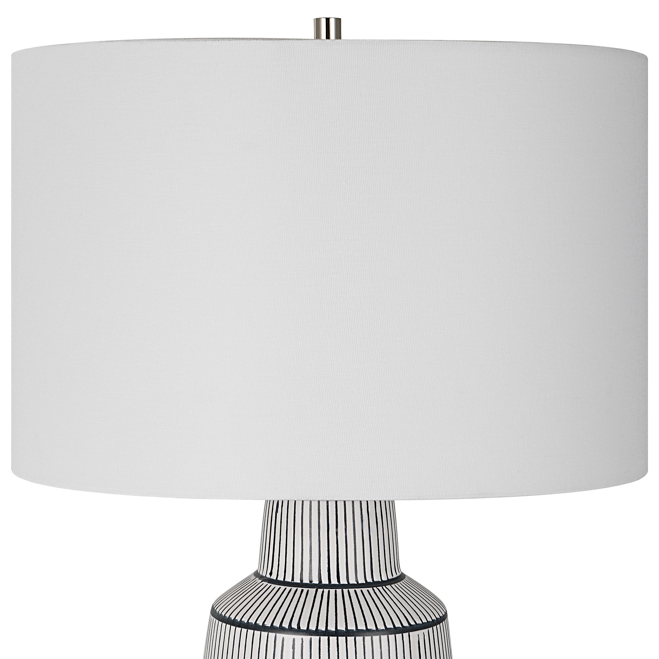 Breton Nautical Stripe Table Lamp large image 