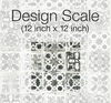 Encaustic Tile Black Peel & Stick Wallpaper thumbnail 6