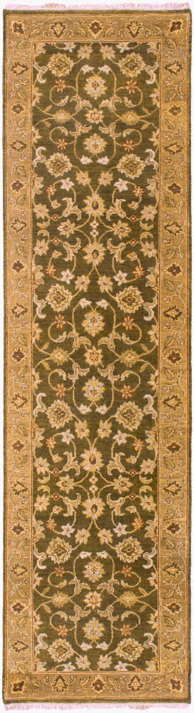 History Handmade Rug, by Surya, 9' length x 2'6" width