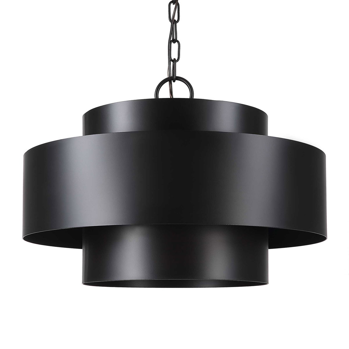 Youngstown Dark Bronze 4 Light Pendant, by Uttermost, 20" width x 14.5" height x 20" diameter x 20" depth View 3