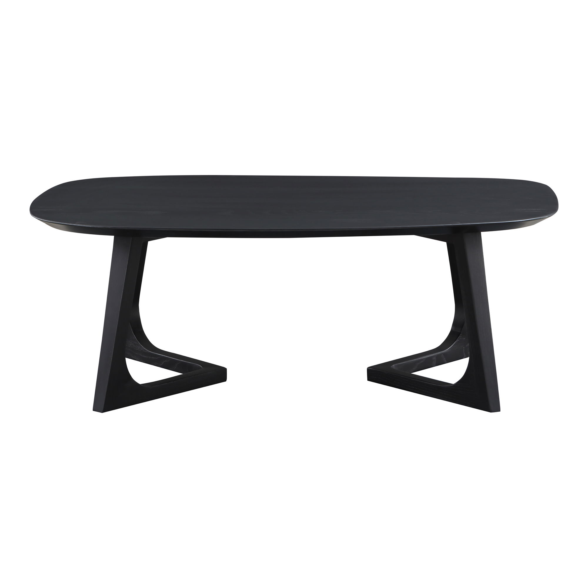 Godenza Small Coffee Table Black, by Moe's Home, 42" width x 15" height x 27.5" depth View 1