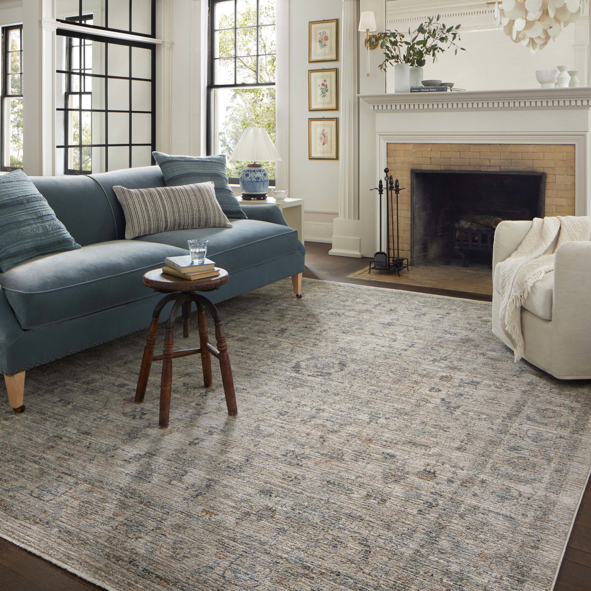 Jean Stoffer x Loloi Katherine Rug, 5'3" length x 7'9" width View 3
