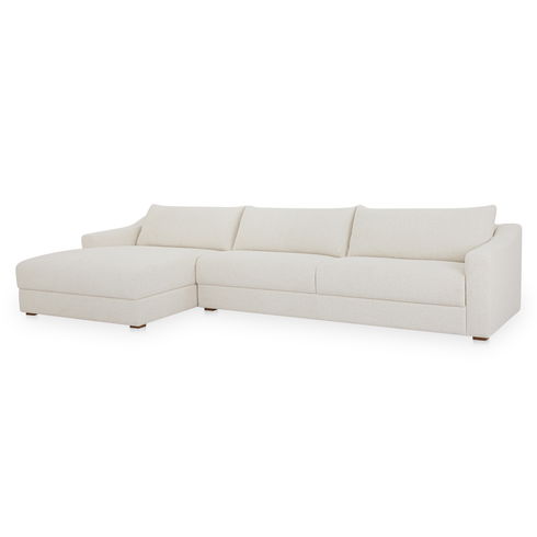 Farrow Sectional Flecked Oat Left