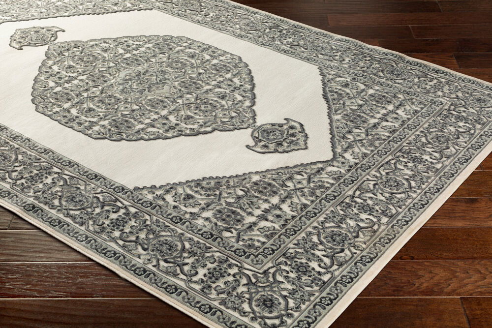 Aesop Machine Woven Rug, by Surya, 1'5.72" length x 1'5.72" width