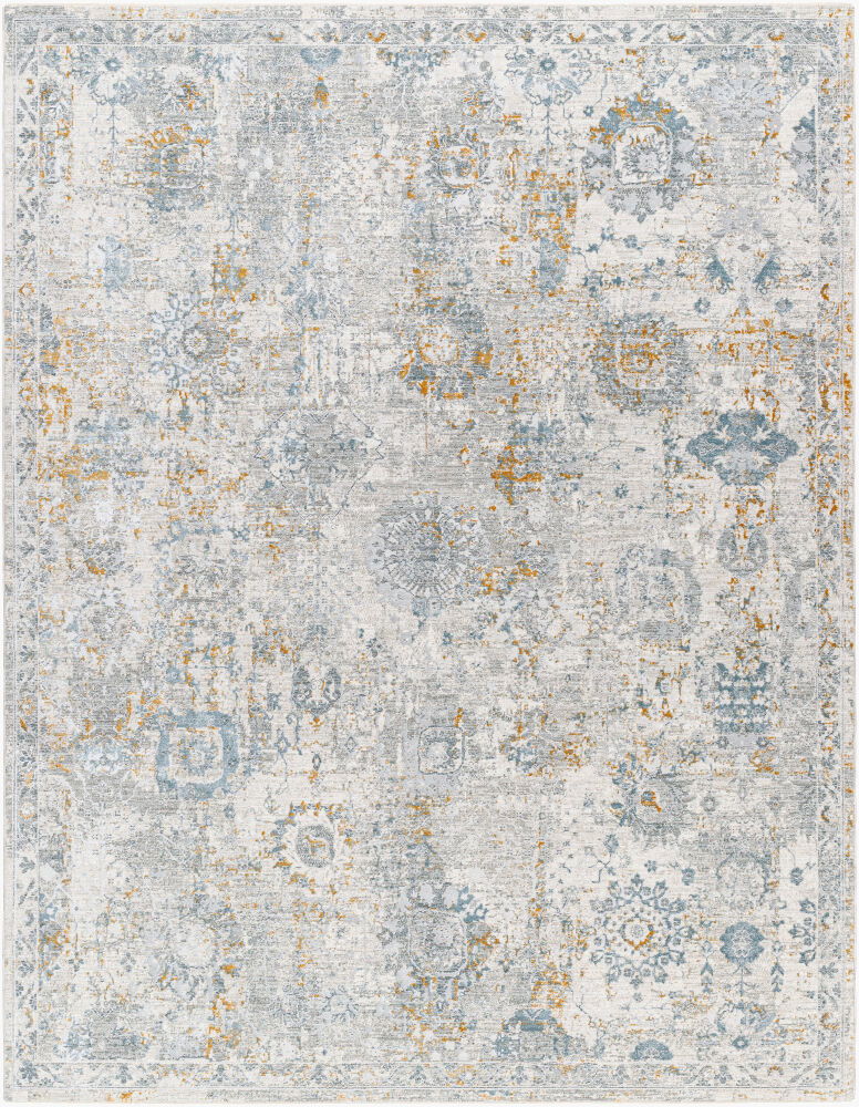 Dresden Machine Woven Rug, by Surya, 7'10.49" length x 7'10.49" width