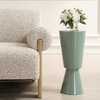Sabetha High Gloss Drink Table, Furniture by Uttermost, 9.75" width x 22" height x 9.75" depth thumbnail 2