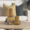 Jolene 7' Amber Waterglass Glass Vase, by Mercana, 6.3" length x 6.3" width x 7.2" height thumbnail 2