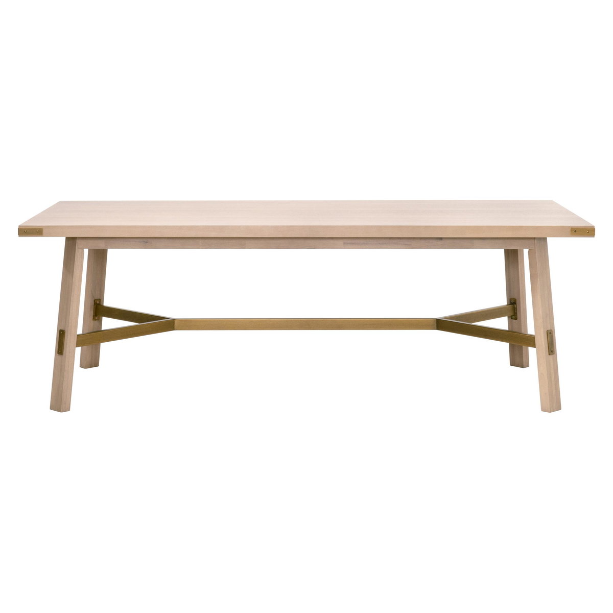Klein Dining Table, by Essentials for Living, 90.25" width x 29.75" height x 40.75" depth View 1