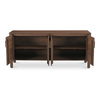 Wiley 4 Door Sideboard Vintage Brown, Cabinets & Sideboard by Moe's Home, 67.75" width x 30" height x 19" depth thumbnail 2
