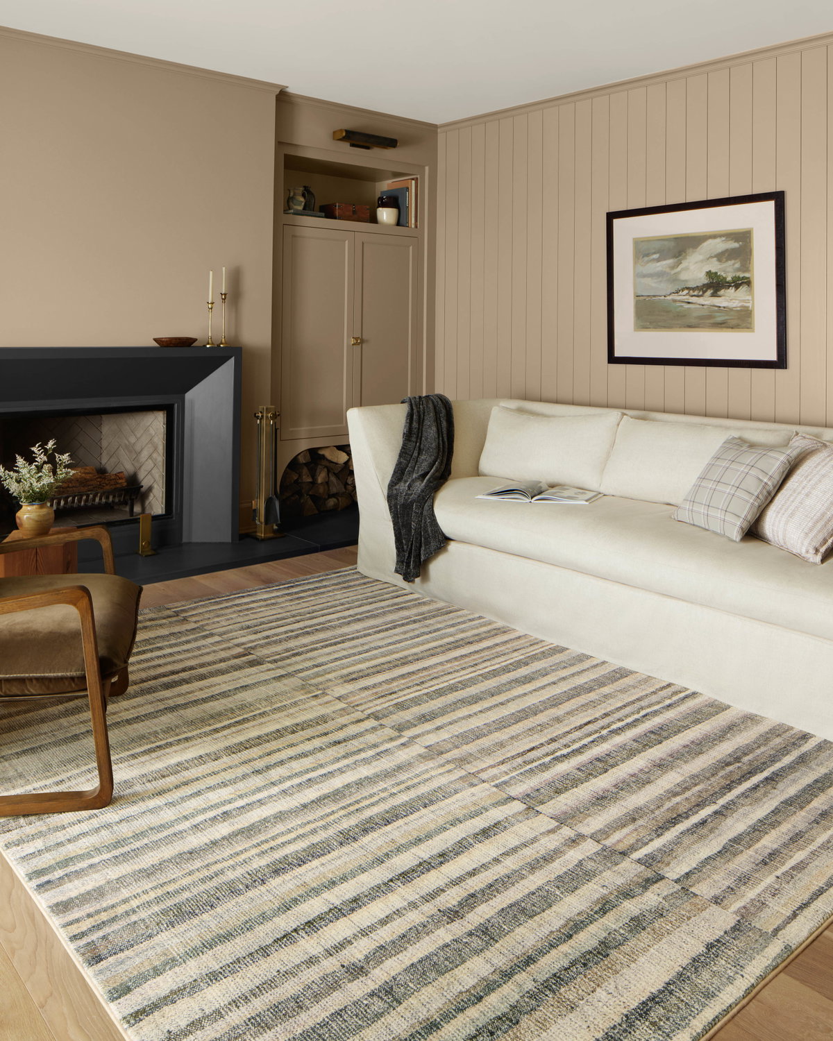 Chris Loves Julia x Loloi Humphrey Rug, 7'3" length x 9'3" width View 3