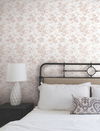 Anemone Toile Blush Wallpaper thumbnail 2
