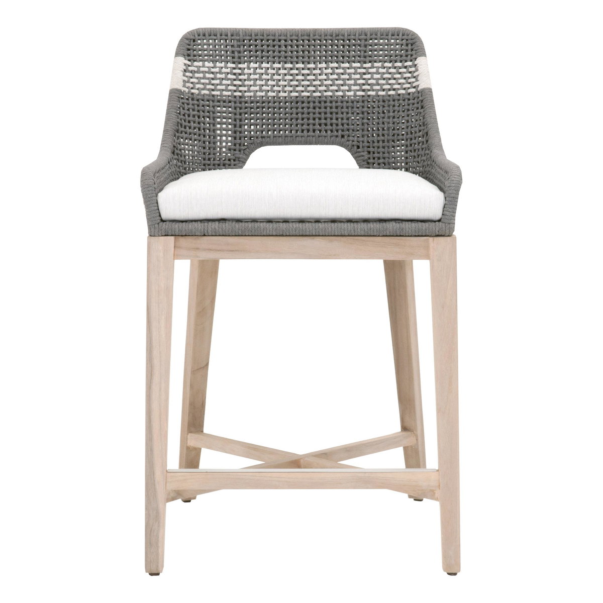 Tapestry Outdoor Counter Stool, Dining Chair by Essentials for Living, 21" width x 35" height x 22" depth View 1