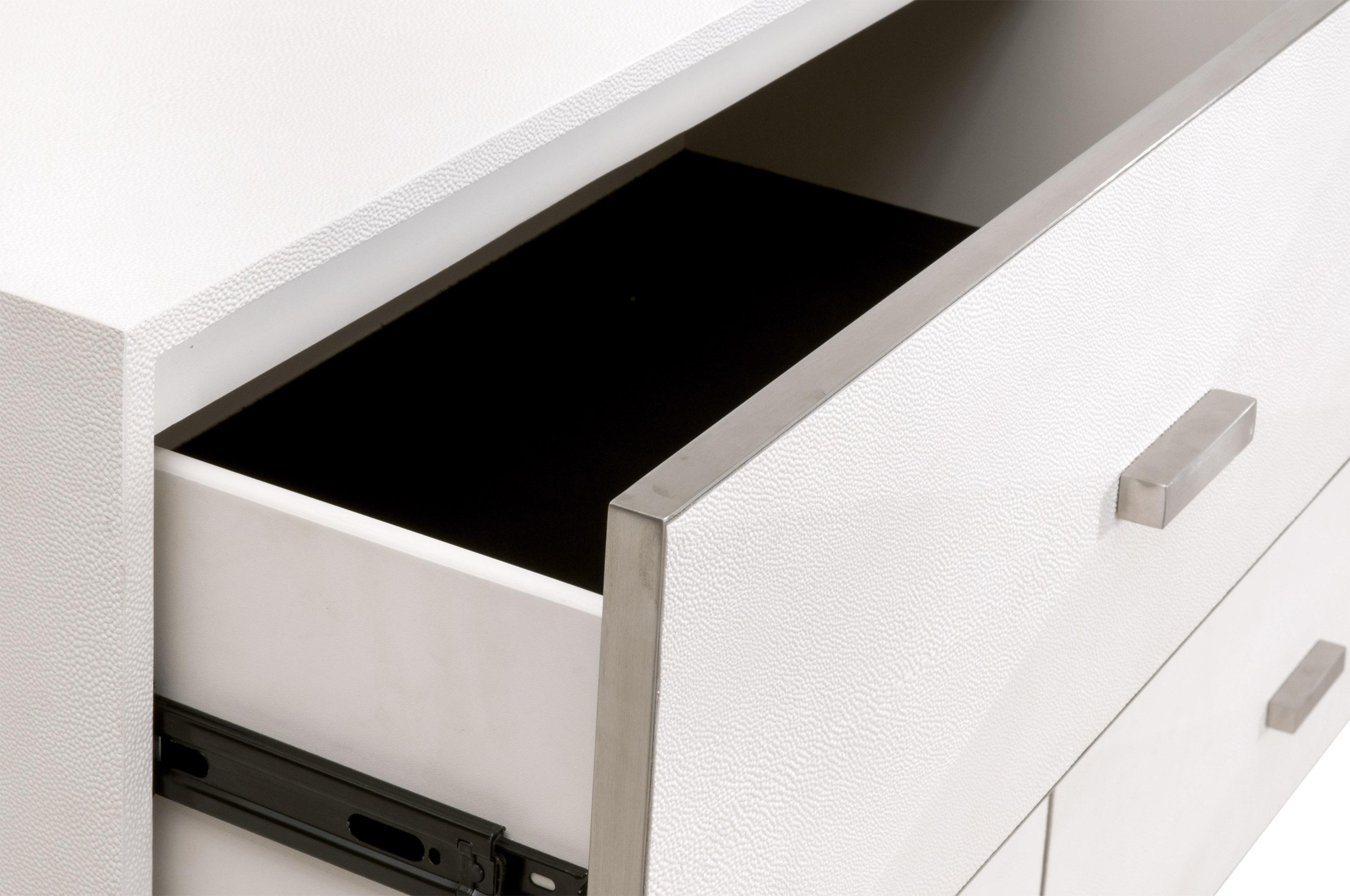 Wynn Shagreen 6-Drawer Double Dresser, by Essentials for Living, 64" width x 36" height x 20" depth View 8