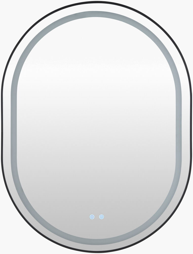Hena Vanity Mirror, by Surya, 3'4" width x 2'6" height
