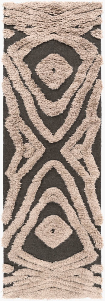 Midelt Handmade Rug, by Surya, 8' length x 2'6" width