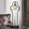 Cotulla Aged Black Desk Lamp thumbnail 3