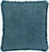 Washed Cotton Velvet Accent Pillow thumbnail 0
