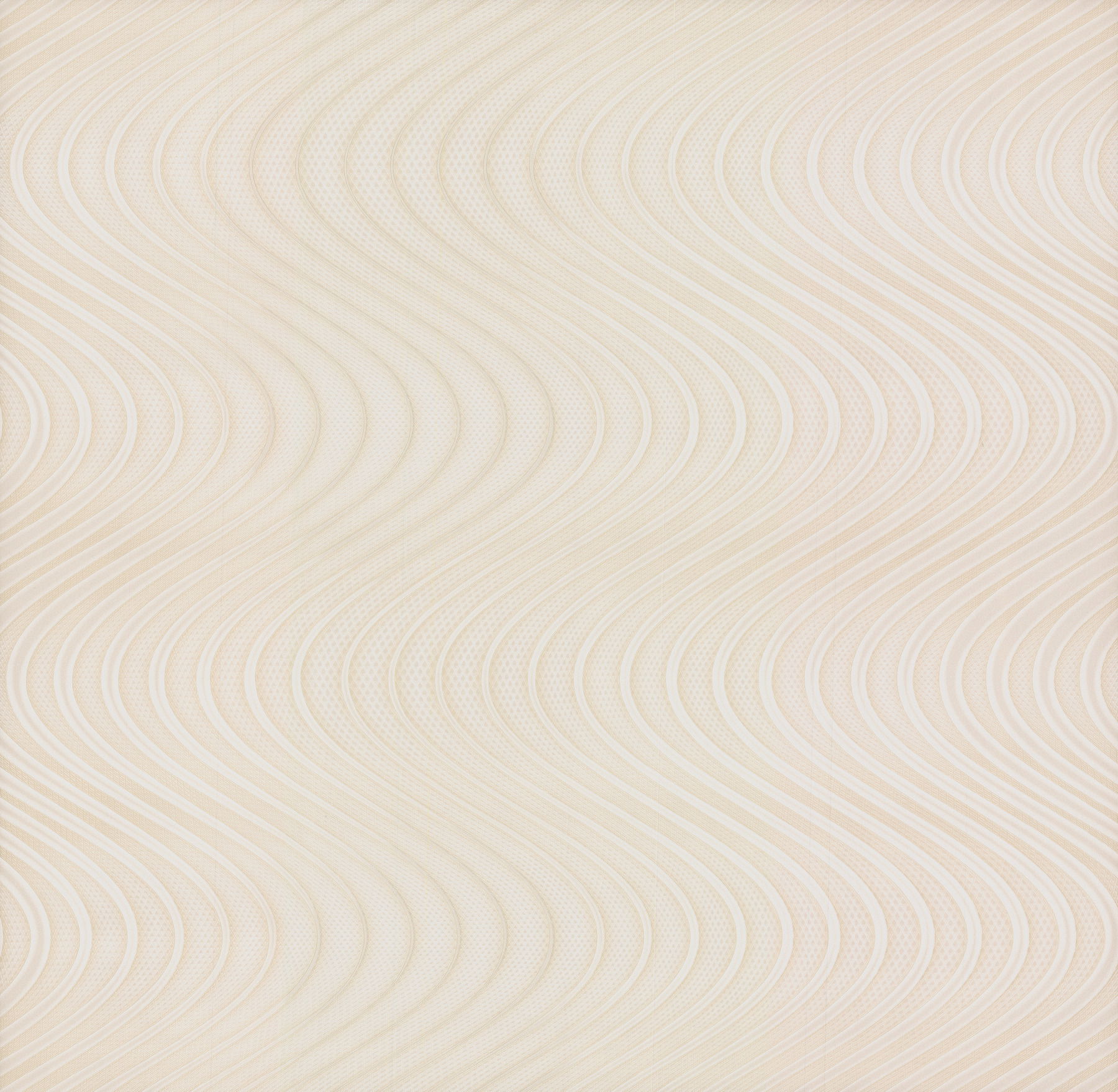 Ocean Swell Cream & White Wallpaper large image 