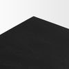Tarro 84' Rectangular Textured Black Wood with Geometrical Base Dining Table thumbnail 7
