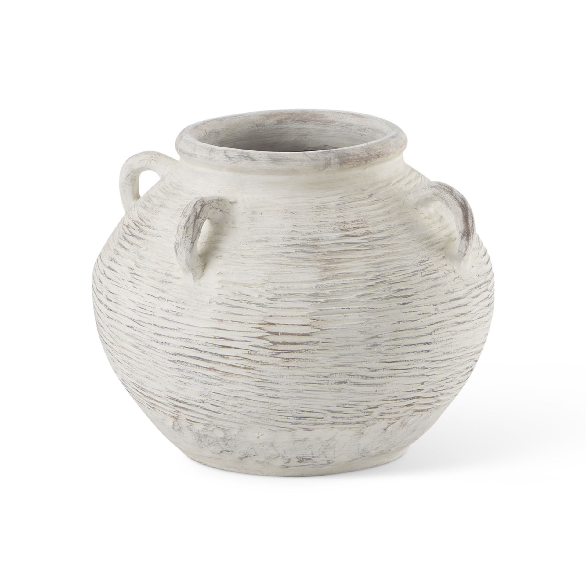 Misha  Ceramic Floor Vase, by Mercana, 19.69" length x 19.69" width x 16.14" height View 1