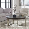 Converge Round Coffee Table, Furniture by Uttermost, 42" width x 18" height x 42" depth thumbnail 2