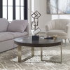 Converge Round Coffee Table, by Uttermost, 42" width x 18" height x 42" depth thumbnail 2