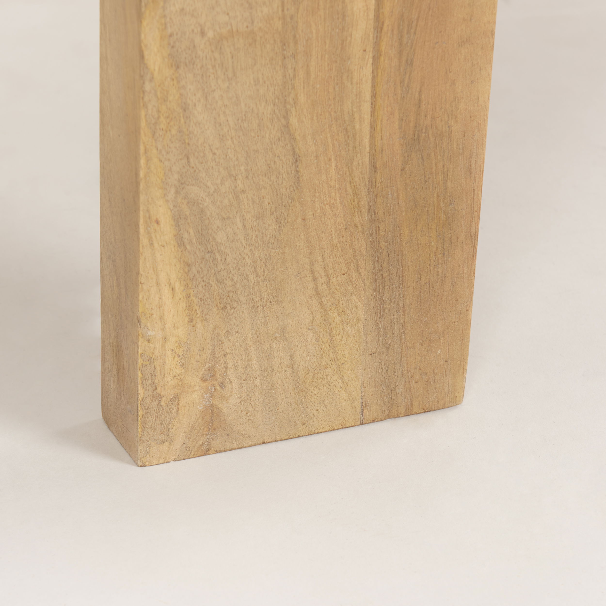 Evelyn Light Brown Oblong Coffee Table, by Mercana, 48" length x 30" width x 16" height View 10