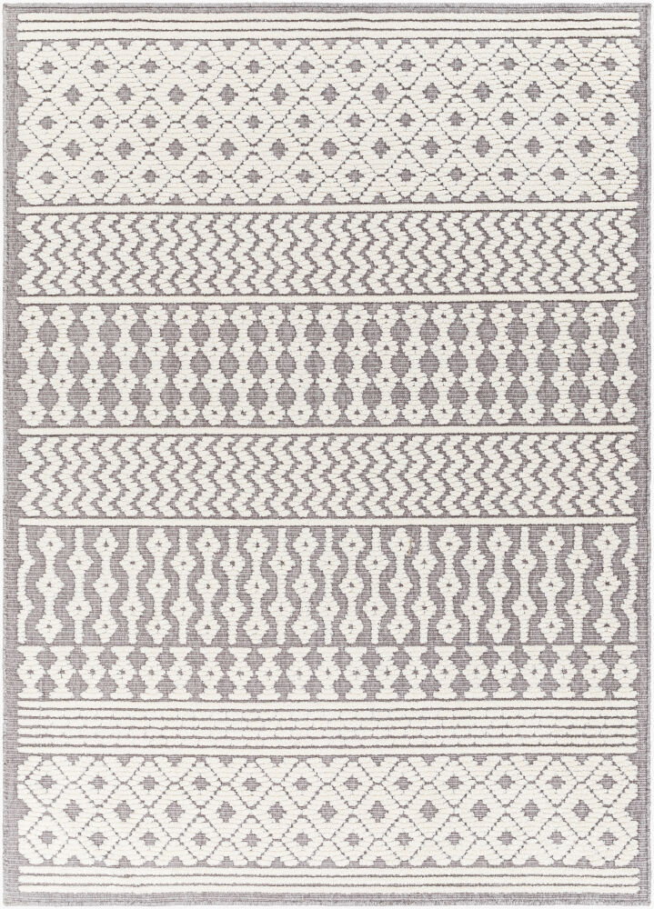 Lyna Machine Woven Rug, by Surya, 4'11.84" length x 3'3.37" width