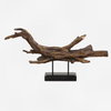 Gilded Sculpture Branch, Figurines & Statue by Uttermost, 25" width x 13" height x 4" depth thumbnail 1