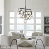 Maxin 15 Light Large Bronze Chandelier thumbnail 1