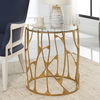 Ritual Round Gold Side Table thumbnail 1