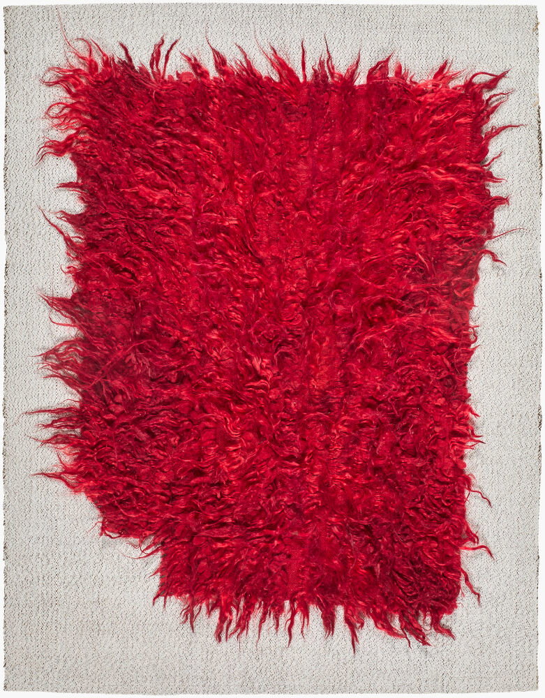 Antique One of a Kind Handmade Rug, by Surya, 4'4.36" length x 3'5.34" width
