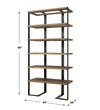 Felix Reclaimed Oak Etagere, Furniture by Uttermost, 44" width x 90" height x 20" depth thumbnail 3