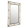 Felix Brass Rectangle Mirror, by Uttermost, 30" width x 50" height x 1.5" depth thumbnail 5