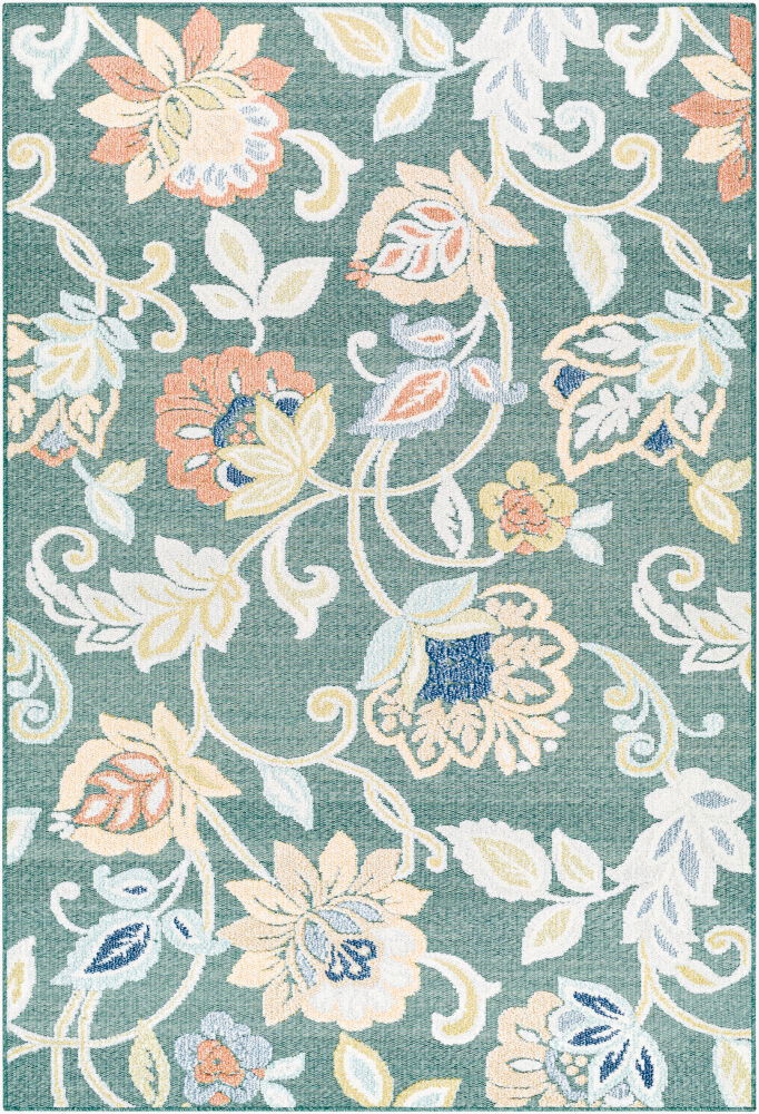 Lakeside Machine Woven Rug, by Surya, 1'3.75" length x 1'3.75" width