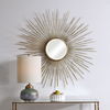 Golden Rays Starburst Mirror, by Uttermost, 46.75" width x 46.75" height x 1" depth thumbnail 7