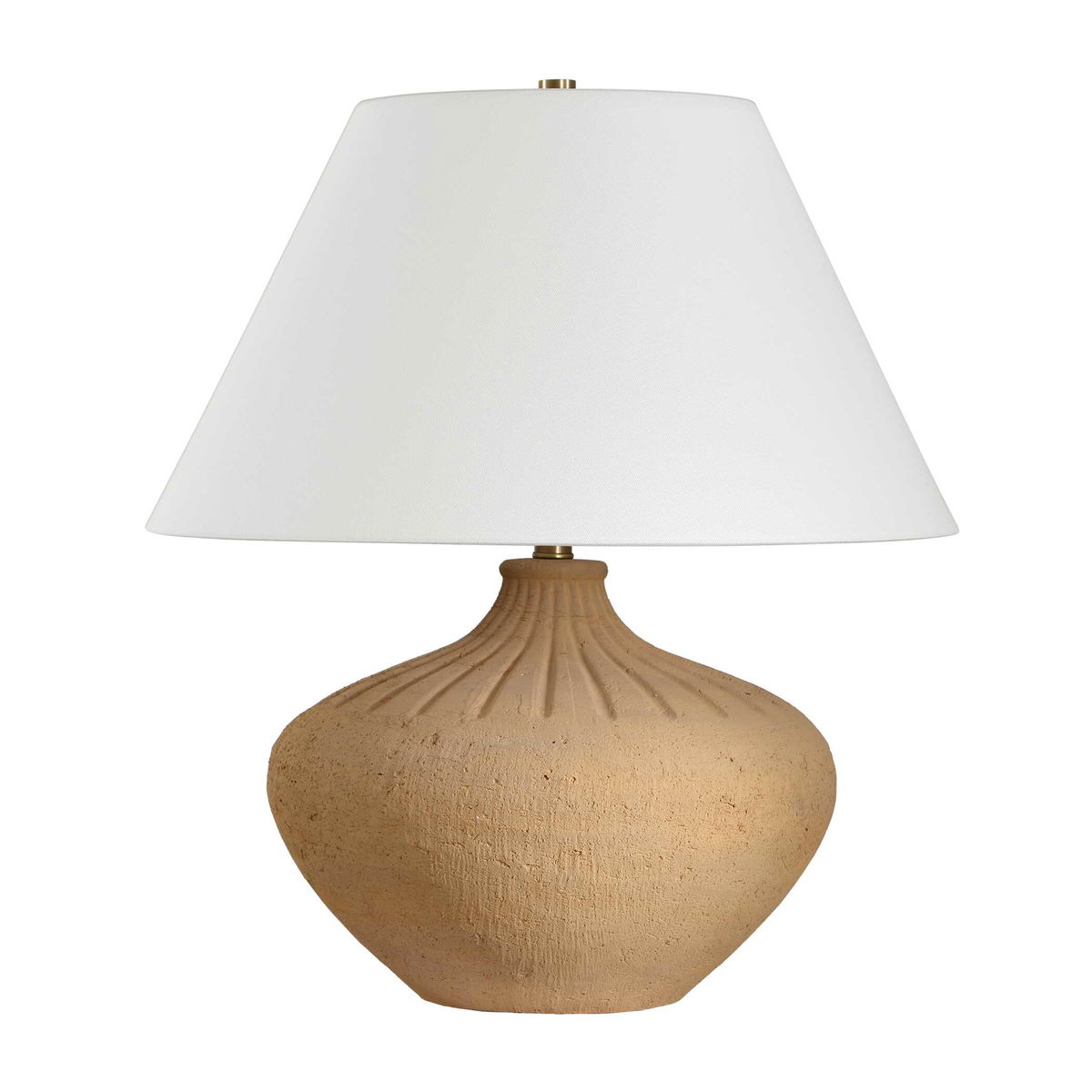 Eldon Terracotta Table Lamp, by Uttermost, 21" width x 23.5" height x 21" depth View 4