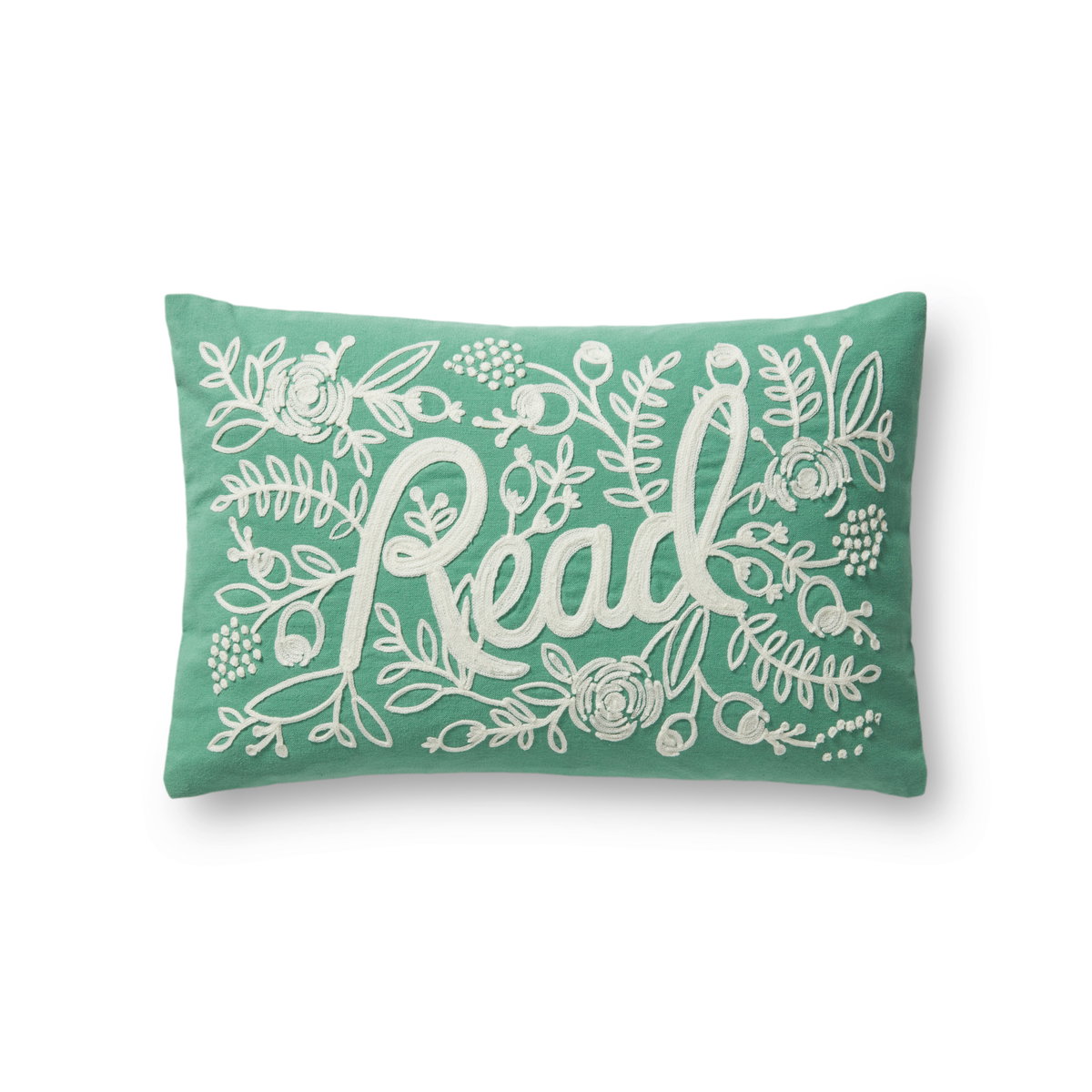 Rifle Paper Co. x Loloi No Name Pillow, Decorative Pillow, 13" length x 21" width View 1