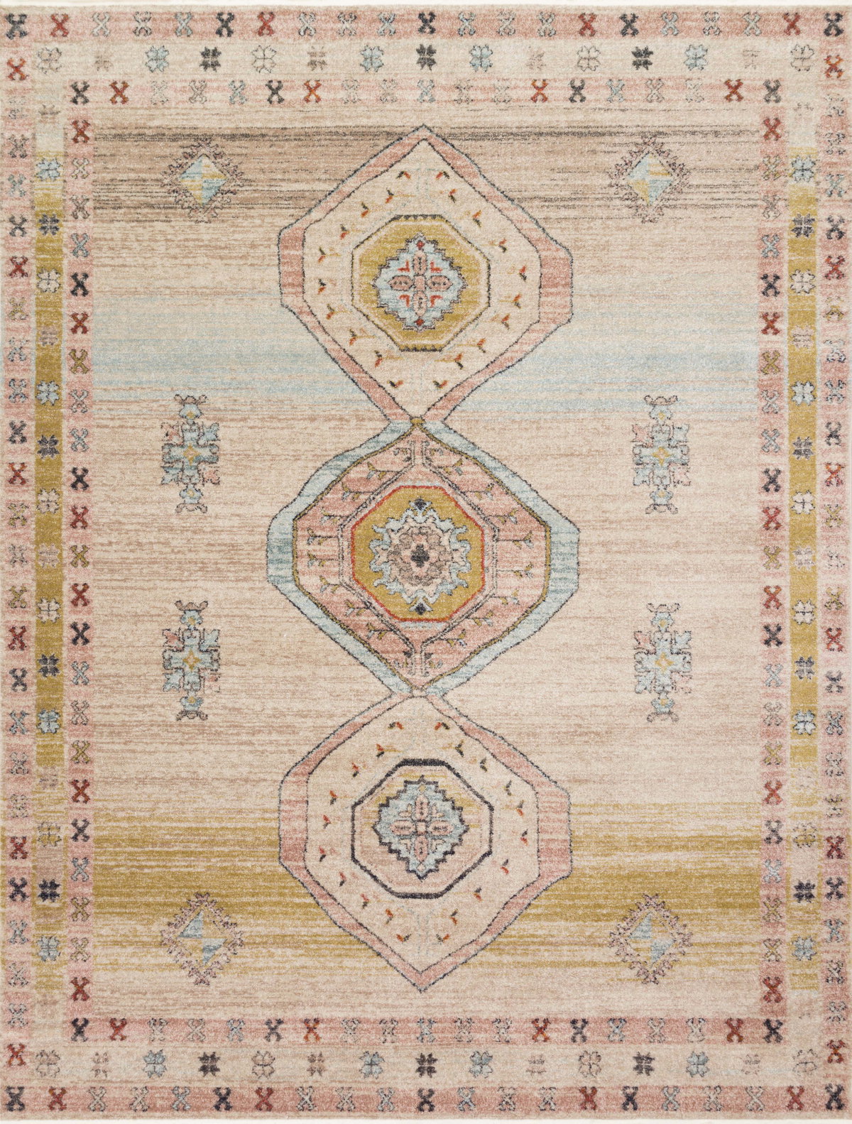 Magnolia Home by Joanna Gaines x Loloi Graham Rug, 1'6" length x 1'6" width View 1