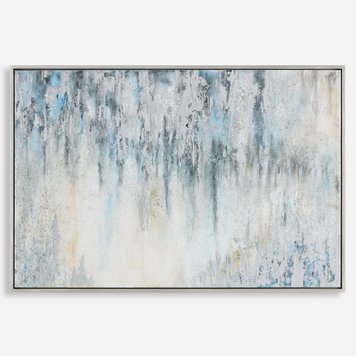 Overcast Abstract Art, by Uttermost, 61.37" width x 41.75" height x 1.75" depth View 1