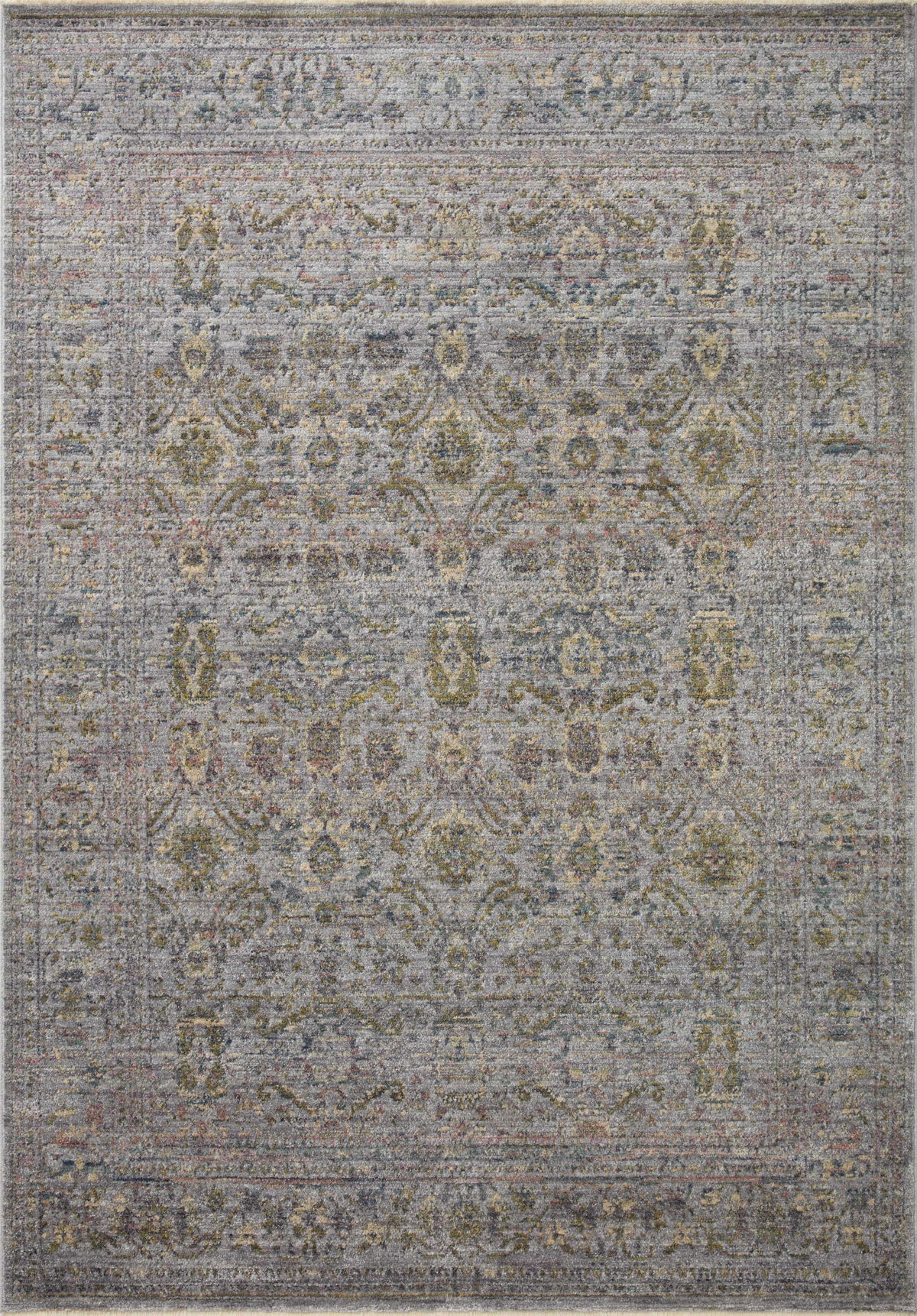 Jean Stoffer x Loloi Bradbury Rug, 1'6" length x 1'6" width View 1
