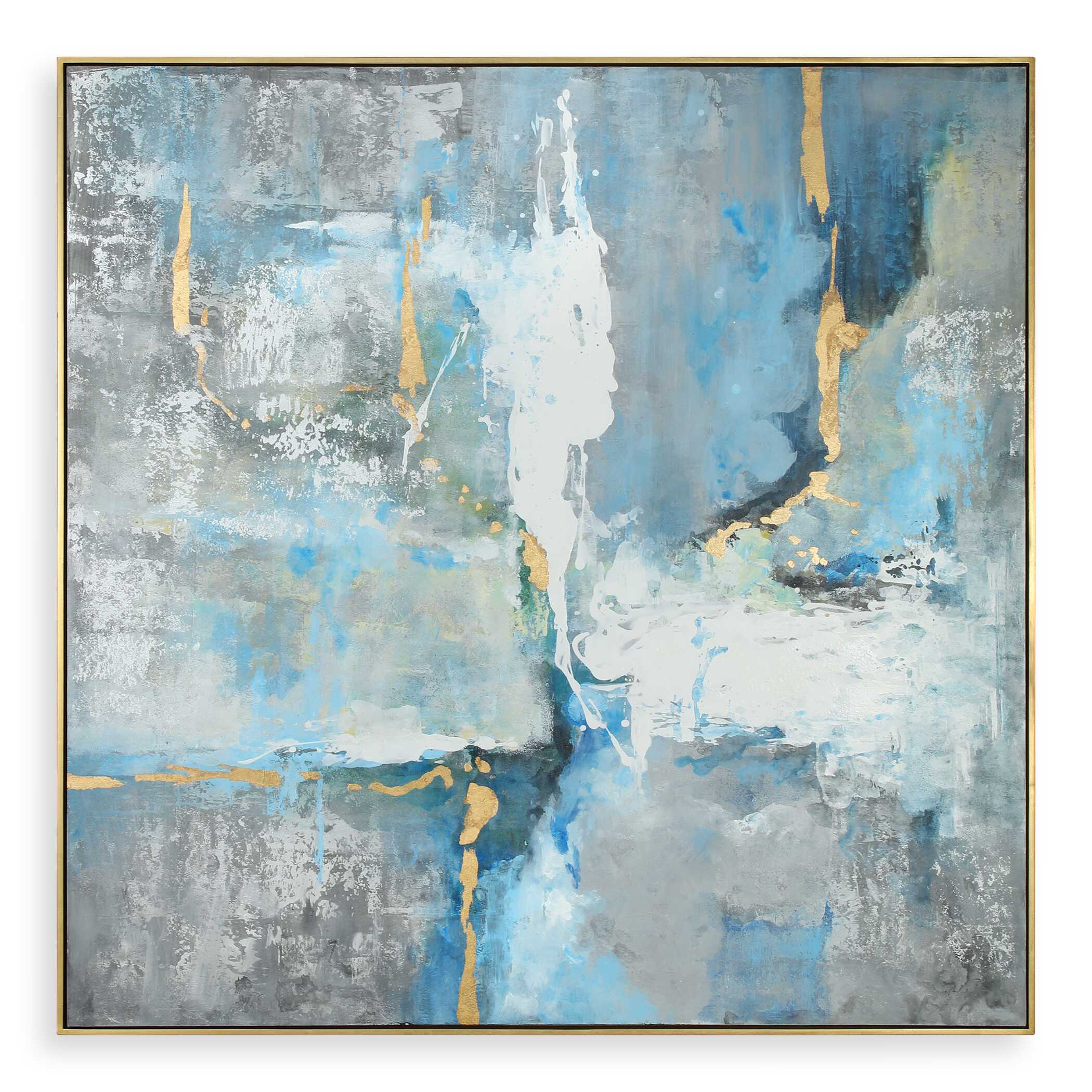 Meditation Modern Art, Painting by Uttermost, 61" width x 61" height x 1.75" depth View 1