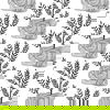 Seedlings Black Peel & Stick Wallpaper thumbnail 0