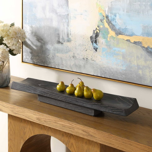 Ciaran Indoor-Outdoor Wooden Tray