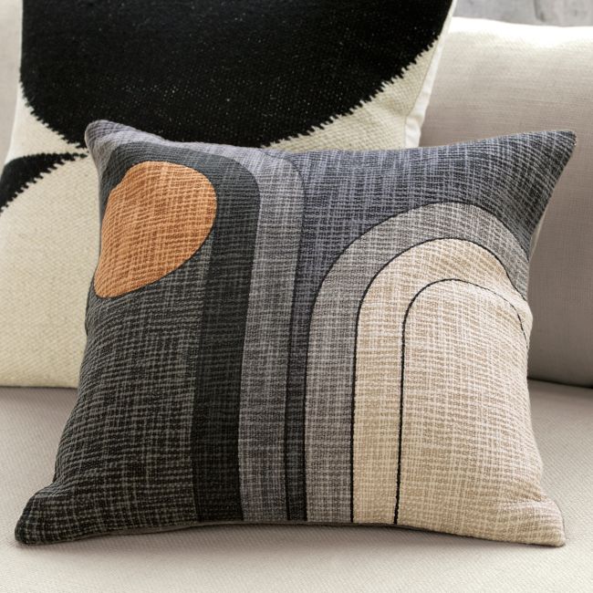 Online Designer Living Room 18" Dream Pillow with Feather-Down Insert